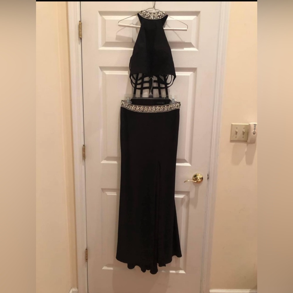 Dress with embellishments